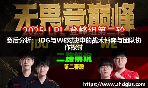 赛后分析：JDG与WE对决中的战术博弈与团队协作探讨