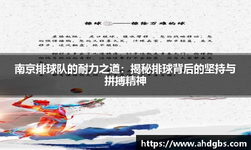南京排球队的耐力之道：揭秘排球背后的坚持与拼搏精神